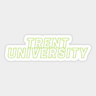 Trent University Sticker